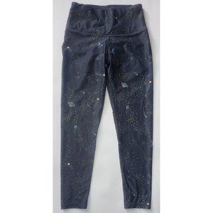 VS Victoria's Secret Sport Womens Galaxy Leggings Yoga Space‎ Planets Small